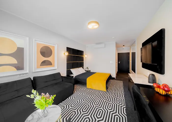 Rosa-modern 29m2 Ac, Netflix, Ps4, Pool, Sauna