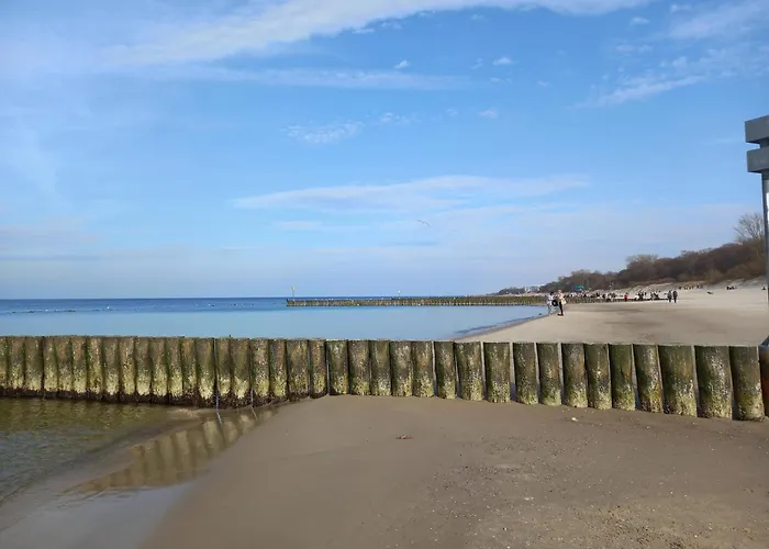 Appartement Rosa-modern 29m2 Ac, Netflix, Ps4, Pool, Sauna Kołobrzeg