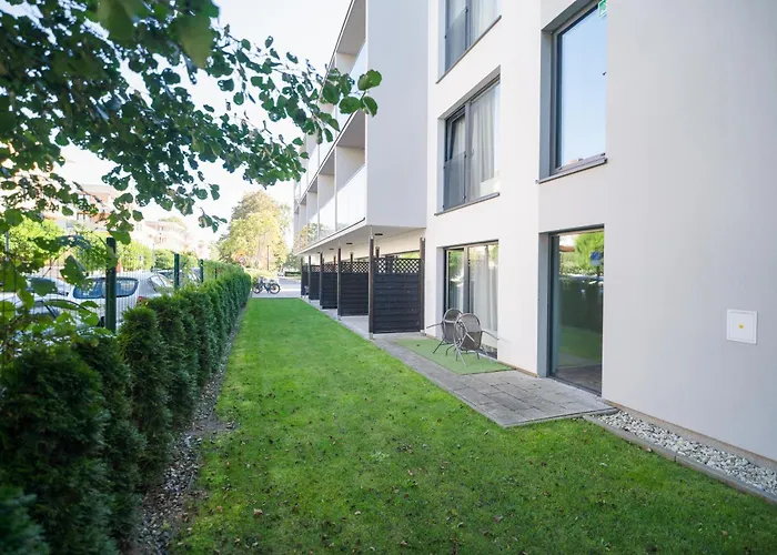 Rosa-modern 29m2 Ac, Netflix, Ps4, Pool, Sauna