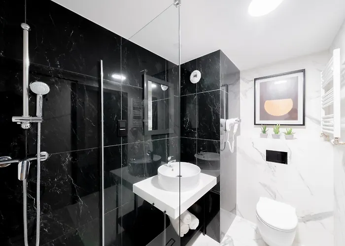 شقة Rosa-modern 29m2 Ac, Netflix, Ps4, Pool, Sauna كولوبرزيغ