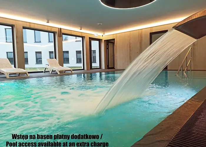 Rosa-modern 29m2 Ac, Netflix, Ps4, Pool, Sauna شقة